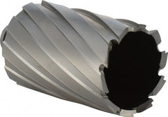 Hougen - 2-1/4" Diam x 3" Deep High Speed Steel Annular Cutter - Exact Tool & Supply