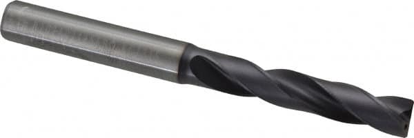 Kennametal - 9/32" 180° Spiral Flute Solid Carbide Screw Machine Drill Bit - Exact Tool & Supply