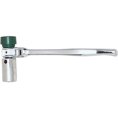 Wright Tool & Forge - Ratchets; Tool Type: Scaffold Ratchet ; Drive Size (Inch): 1/2 ; Head Shape: Pear ; Head Features: Reversible ; Finish/Coating: Full Polish Chrome ; Overall Length (Inch): 10-1/2 - Exact Tool & Supply