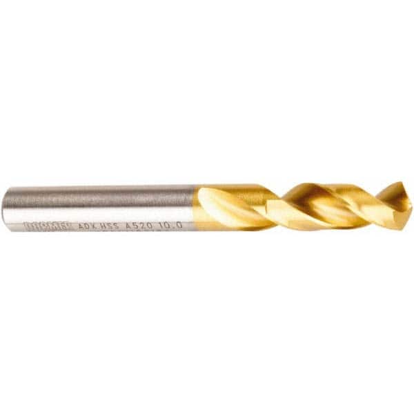 DORMER - 10mm 130° High Speed Steel Screw Machine Drill Bit - Exact Tool & Supply