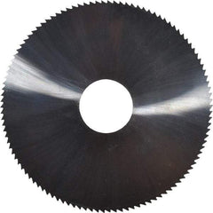 Made in USA - 2" Diam x 0.051" Blade Thickness, 1/2" Arbor Hole Diam, 110 Teeth, Solid Carbide Jeweler's Saw - Uncoated - Exact Tool & Supply