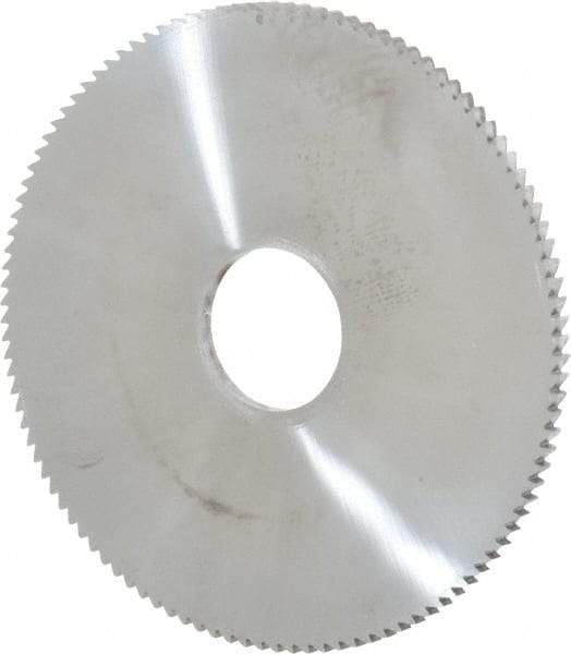 Made in USA - 2" Diam x 1/16" Thick, 1/2" Arbor Hole Diam, 110 Teeth, Solid Carbide Jeweler's Saw - Uncoated - Exact Tool & Supply