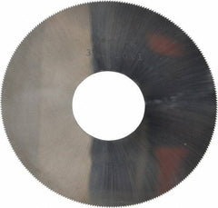 Made in USA - 3" Diam x 0.01" Blade Thickness, 1" Arbor Hole Diam, 280 Teeth, Solid Carbide Jeweler's Saw - Uncoated - Exact Tool & Supply
