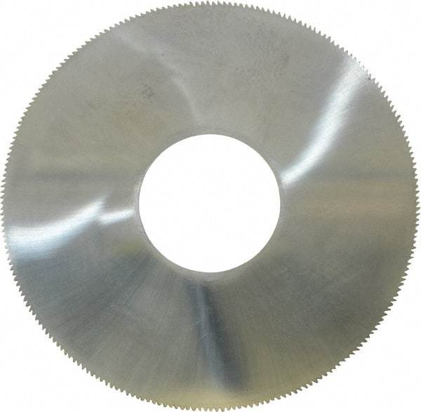 Made in USA - 3" Diam x 0.045" Blade Thickness, 1" Arbor Hole Diam, 230 Teeth, Solid Carbide Jeweler's Saw - Uncoated - Exact Tool & Supply