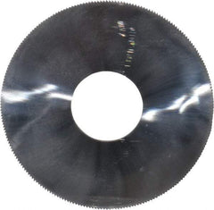 Made in USA - 3" Diam x 1/16" Thick, 1" Arbor Hole Diam, 230 Teeth, Solid Carbide Jeweler's Saw - Uncoated - Exact Tool & Supply