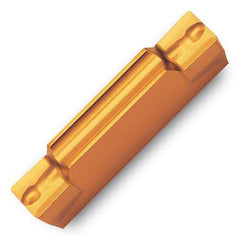 Grooving Insert: TDTT K10, Solid Carbide Uncoated, Neutral, 0.104″ Cutting Width, Series TDT-.00E