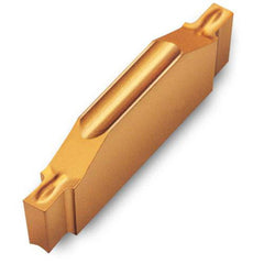 Grooving Insert: TDTT TT7220, Solid Carbide TiCN Finish, Neutral, 0.063″ Cutting Width, Series TDT