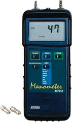 Extech - 29 Max psi, 2% Accuracy, Differential Pressure Manometer - Exact Tool & Supply
