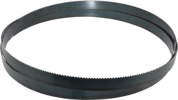 Starrett - 6 TPI, 11' Long x 1" Wide x 0.035" Thick, Welded Band Saw Blade - Carbon Steel, Toothed Edge, Raker Tooth Set, Flexible Back, Contour Cutting - Exact Tool & Supply