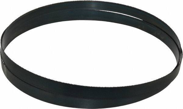 Starrett - 10 TPI, 11' Long x 1" Wide x 0.035" Thick, Welded Band Saw Blade - Carbon Steel, Toothed Edge, Raker Tooth Set, Flexible Back, Contour Cutting - Exact Tool & Supply