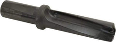 Kyocera - 3.37" Max Drill Depth, 3xD, 1-1/8" Diam, Indexable Insert Drill - 2 Inserts, 1" Shank Diam, Whistle Notch Shank - Exact Tool & Supply