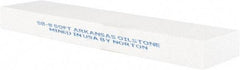 Norton - 8" Long x 2" Wide x 3" Thick, Novaculite Sharpening Stone - Rectangle, Extra Fine Grade - Exact Tool & Supply