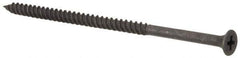 Value Collection - #10, 4" OAL, Phillips Drive Bugle Head, Steel Drywall Screws - Black Phosphate Finish, Grade 1018 - Exact Tool & Supply