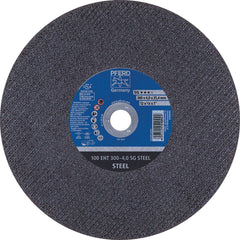 PFERD - Cutoff Wheels; Tool Compatibility: Angle Grinder ; Wheel Diameter (Inch): 12 ; Wheel Thickness (Inch): 1/8 ; Abrasive Material: Aluminum Oxide ; Maximum RPM: 6400.000 ; Grit: 24 - Exact Tool & Supply