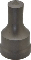 Cleveland Steel Tool - 9/16 Inch Diameter Round Ironworker Punch - 1-1/32 Inch Body Diameter, 1-5/32 Inch Head Diameter, 1-15/16 Inch Overall Length - Exact Tool & Supply