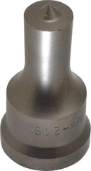 Cleveland Steel Tool - 5/8 Inch Diameter Round Ironworker Punch - 1-1/16 Inch Body Diameter, 1-7/32 Inch Head Diameter, 2-1/8 Inch Overall Length - Exact Tool & Supply
