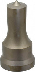 Cleveland Steel Tool - 11/16 Inch Diameter Round Ironworker Punch - 1-1/16 Inch Body Diameter, 1.24 Inch Head Diameter, 2-3/16 Inch Overall Length - Exact Tool & Supply