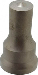 Cleveland Steel Tool - 3/4 Inch Diameter Round Ironworker Punch - 1-1/16 Inch Body Diameter, 1.24 Inch Head Diameter, 2-3/16 Inch Overall Length - Exact Tool & Supply