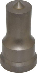 Cleveland Steel Tool - 15/16 Inch Diameter Round Ironworker Punch - 1-7/32 Inch Body Diameter, 1-3/8 Inch Head Diameter, 2-3/8 Inch Overall Length - Exact Tool & Supply