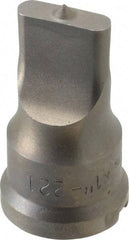 Cleveland Steel Tool - 5/16 Inch Wide Oblong Ironworker Punch - 1-7/32 Inch Body Diameter, 1-3/8 Inch Head Diameter, 2-3/8 Inch Overall Length - Exact Tool & Supply