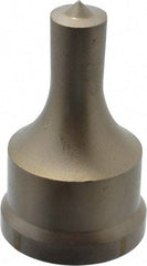 Cleveland Steel Tool - 5/8 Inch Diameter Round Ironworker Punch - 1-17/32 Inch Body Diameter, 1-11/16 Inch Head Diameter, 2-11/16 Inch Overall Length - Exact Tool & Supply
