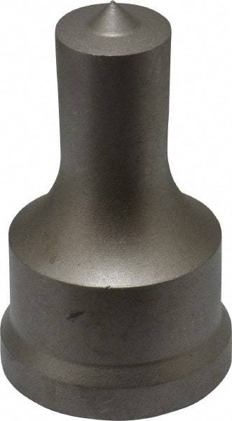 Cleveland Steel Tool - 13/16 Inch Diameter Round Ironworker Punch - 1-17/32 Inch Body Diameter, 1-11/16 Inch Head Diameter, 2-11/16 Inch Overall Length - Exact Tool & Supply