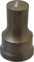 Cleveland Steel Tool - 1-1/16 Inch Diameter Round Ironworker Punch - 1-17/32 Inch Body Diameter, 1-11/16 Inch Head Diameter, 2-11/16 Inch Overall Length - Exact Tool & Supply