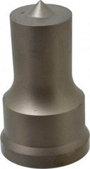 Cleveland Steel Tool - 1-1/8 Inch Diameter Round Ironworker Punch - 1-17/32 Inch Body Diameter, 1-11/16 Inch Head Diameter, 2-11/16 Inch Overall Length - Exact Tool & Supply