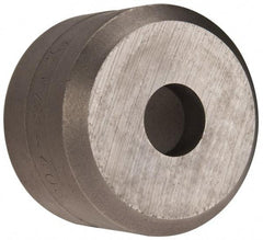Cleveland Steel Tool - 15/32 Inch Diameter Round Ironworker Die - 1-1/2 Inch Head Diameter, 1 Inch Head Height - Exact Tool & Supply