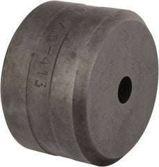 Cleveland Steel Tool - 5/16 Inch Diameter Round Ironworker Die - 1-13/16 Inch Head Diameter, 1-1/8 Inch Head Height - Exact Tool & Supply