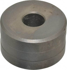 Cleveland Steel Tool - 15/32 Inch Diameter Round Ironworker Die - 1-13/16 Inch Head Diameter, 1-1/8 Inch Head Height - Exact Tool & Supply