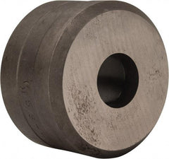 Cleveland Steel Tool - 5/8 Inch Diameter Round Ironworker Die - 1-13/16 Inch Head Diameter, 1-1/8 Inch Head Height - Exact Tool & Supply