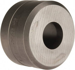 Cleveland Steel Tool - 23/32 Inch Diameter Round Ironworker Die - 1-13/16 Inch Head Diameter, 1-1/8 Inch Head Height - Exact Tool & Supply