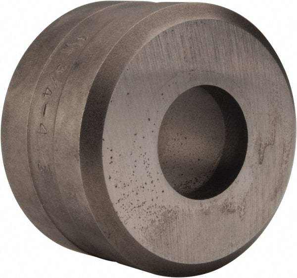 Cleveland Steel Tool - 3/4 Inch Diameter Round Ironworker Die - 1-13/16 Inch Head Diameter, 1-1/8 Inch Head Height - Exact Tool & Supply