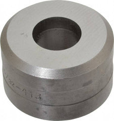 Cleveland Steel Tool - 25/32 Inch Diameter Round Ironworker Die - 1-13/16 Inch Head Diameter, 1-1/8 Inch Head Height - Exact Tool & Supply