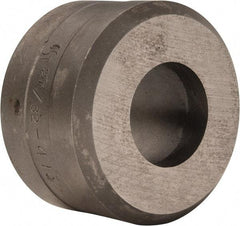 Cleveland Steel Tool - 27/32 Inch Diameter Round Ironworker Die - 1-13/16 Inch Head Diameter, 1-1/8 Inch Head Height - Exact Tool & Supply