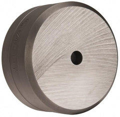 Cleveland Steel Tool - 1/4 Inch Diameter Round Ironworker Die - 2 Inch Head Diameter, 1 Inch Head Height - Exact Tool & Supply