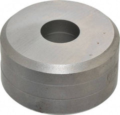 Cleveland Steel Tool - 21/32 Inch Diameter Round Ironworker Die - 2 Inch Head Diameter, 1 Inch Head Height - Exact Tool & Supply