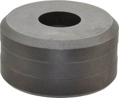 Cleveland Steel Tool - 23/32 Inch Diameter Round Ironworker Die - 2 Inch Head Diameter, 1 Inch Head Height - Exact Tool & Supply