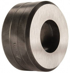 Cleveland Steel Tool - 15/16 Inch Diameter Round Ironworker Die - 2 Inch Head Diameter, 1 Inch Head Height - Exact Tool & Supply