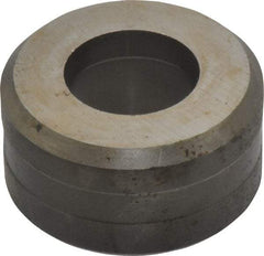 Cleveland Steel Tool - 1-1/32 Inch Diameter Round Ironworker Die - 2 Inch Head Diameter, 1 Inch Head Height - Exact Tool & Supply