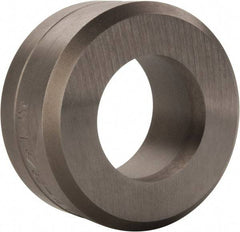 Cleveland Steel Tool - 1-3/32 Inch Diameter Round Ironworker Die - 2 Inch Head Diameter, 1 Inch Head Height - Exact Tool & Supply