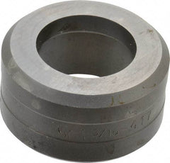 Cleveland Steel Tool - 1-3/16 Inch Diameter Round Ironworker Die - 2 Inch Head Diameter, 1 Inch Head Height - Exact Tool & Supply