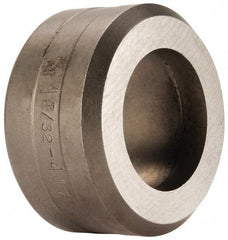 Cleveland Steel Tool - 1-7/32 Inch Diameter Round Ironworker Die - 2 Inch Head Diameter, 1 Inch Head Height - Exact Tool & Supply
