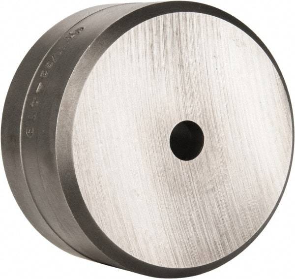 Cleveland Steel Tool - 11/32 Inch Diameter Round Ironworker Die - 2-3/8 Inch Head Diameter, 1-1/4 Inch Head Height - Exact Tool & Supply