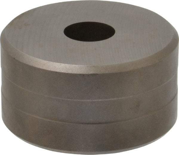 Cleveland Steel Tool - 11/16 Inch Diameter Round Ironworker Die - 2-3/8 Inch Head Diameter, 1-1/4 Inch Head Height - Exact Tool & Supply