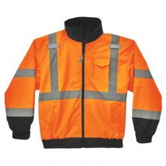8379 2XL ORANGE FLEECE LINED BOMBER - Exact Tool & Supply