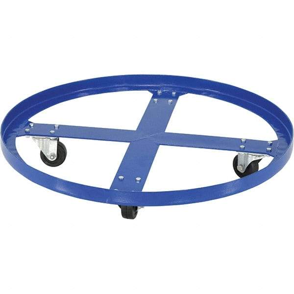 Vestil - 900 Lb Load Capacity, Drum Dolly - Exact Tool & Supply
