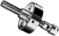 Procunier - Series 3-AL, 27 TPI, 3/4 Inch Left Hand Thread, Lead Screw Assembly - Includes Cap, Hardened and Ground Lead Screw, Split Lead Screw Nut, Thru-Grip Tap Holder and Wiper Oiler - Exact Tool & Supply