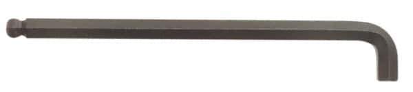 Bondhus - 10mm Hex, Short Arm, Ball End Hex Key - 7-49/64" OAL, Protanium High Torque Steel, Metric System of Measurement - Exact Tool & Supply